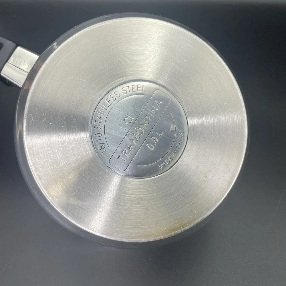 Tramontina Sauce Pan without Lid 1Qt 0.9 L 18/10 Stainless Steel